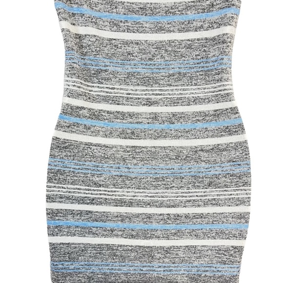 PHILOSOPHY Striped Y2K Tank Midi Stretch Knit 90's Inspired Casual Dress sz XS - Picture 13 of 16